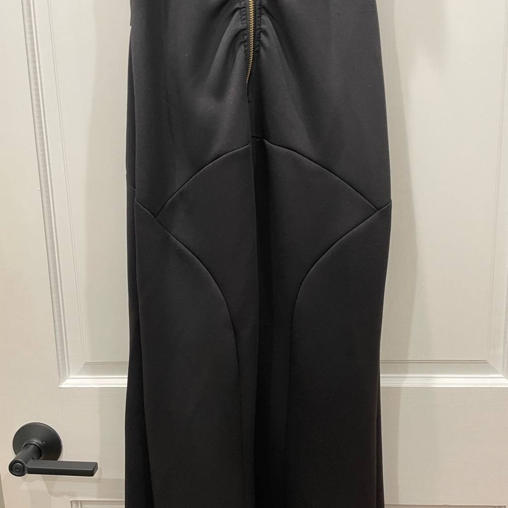 Long black dress - black tie, prom, cocktail - Picture 9 of 10